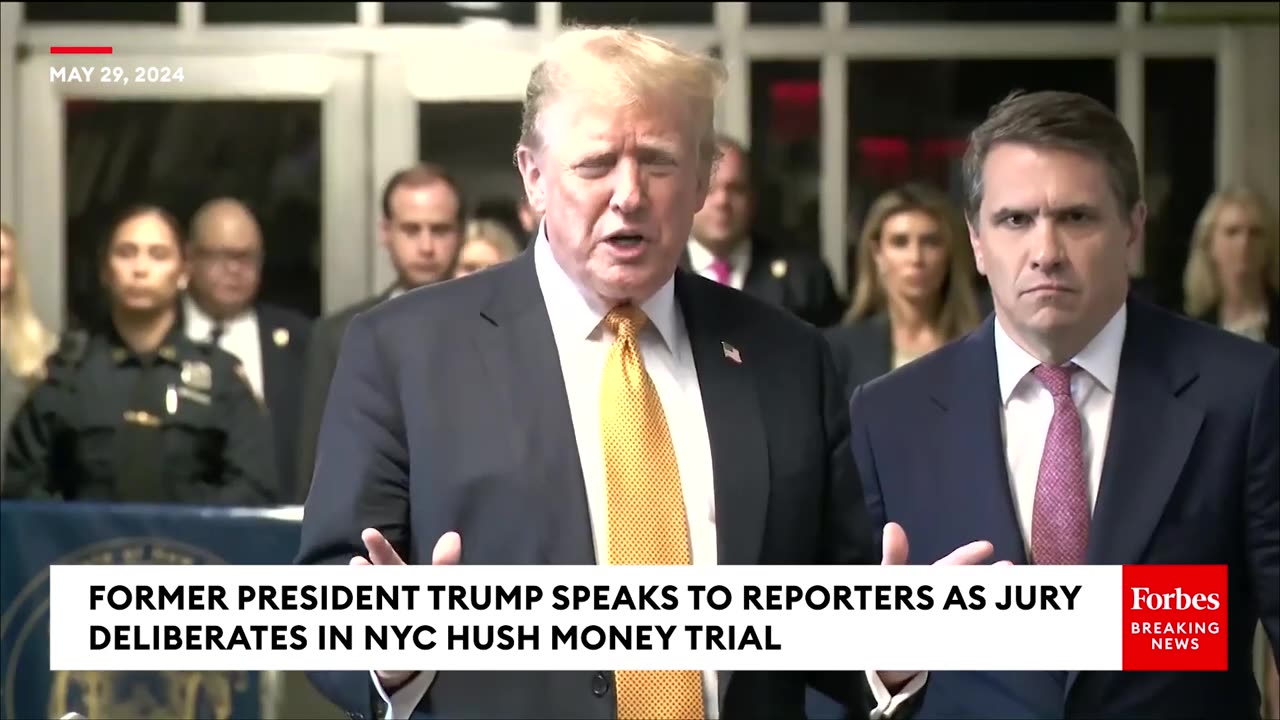 Trump Rails Against 'Fascists' And 'Communists' In Remarks At NYC Hush Money Trial