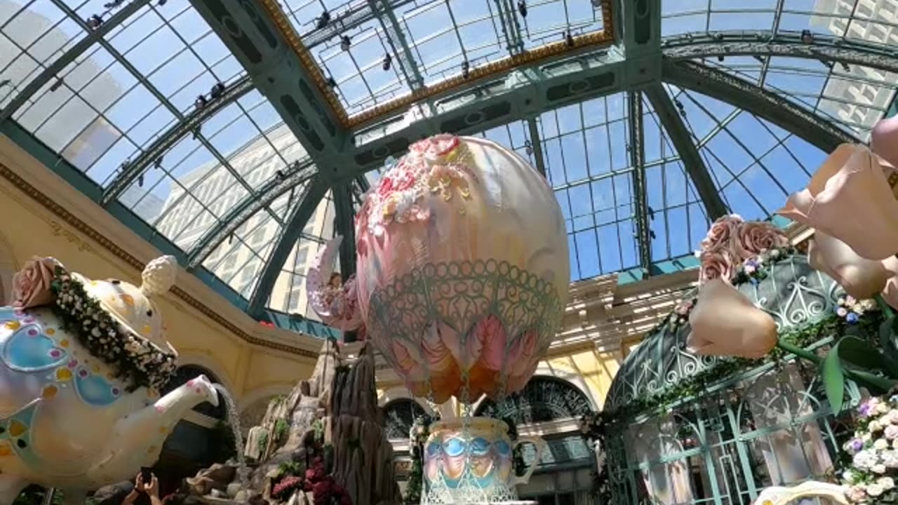 Bellagio spring flower display 2024