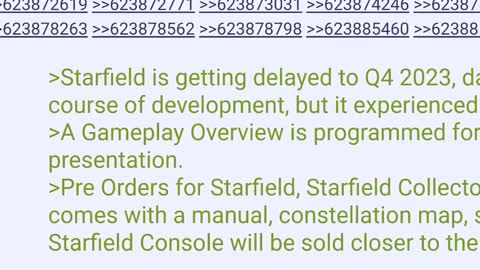 Starfield leaks