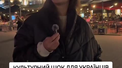 This Ukrainian woman is upset