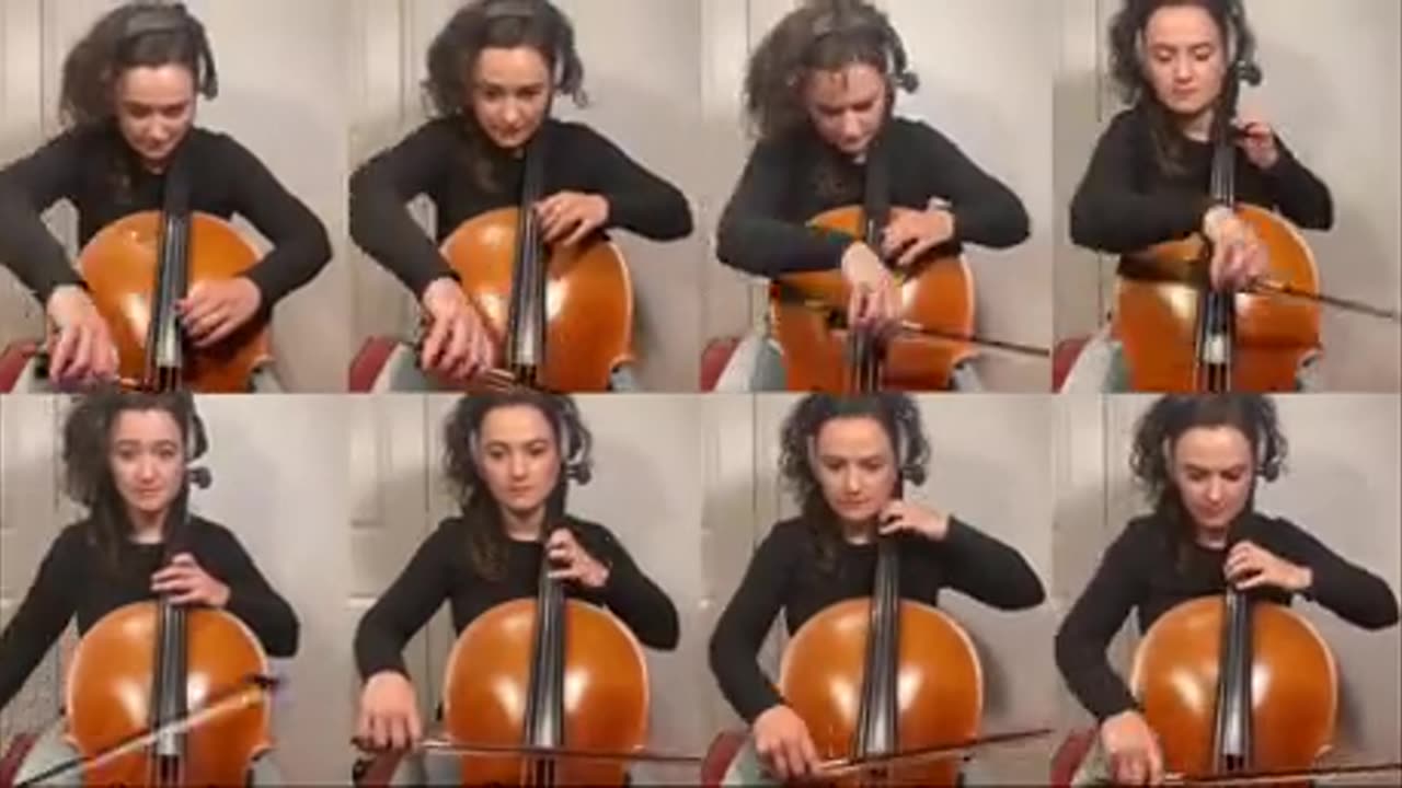 Woman's plays all the parts