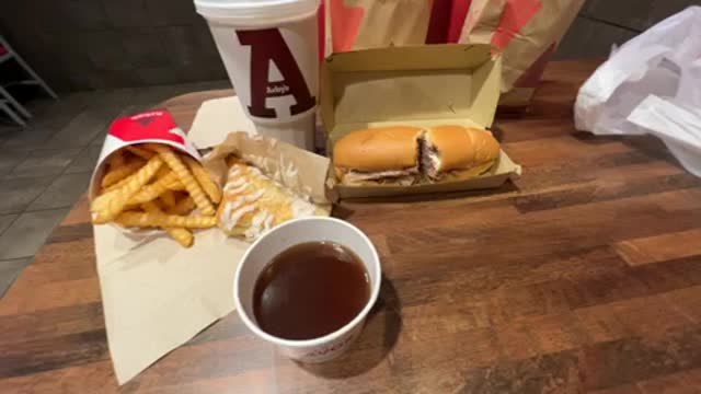 Arby’s healthy meal by the Transportation secretary of the United States of America