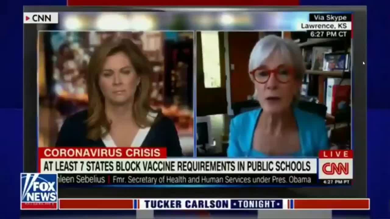 Tucker Carlson: "The left is vilifying the unvaccinated".