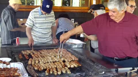 Roumelioton Descendants Association of BC annual Picnic at Peace Arch Park