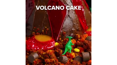 VOLCANO CAKE