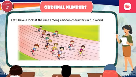 Ordinal Numbers Class 1 Chapter 5 | Pragyan