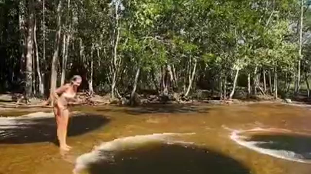 that little thing! - Cachoeira do Mutum, Brazil!