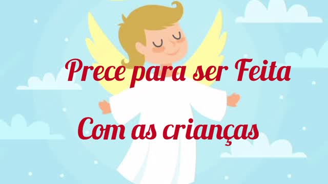 Prece para ser feita com as crianças