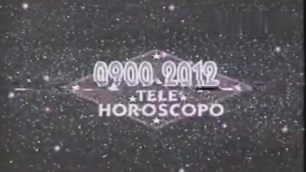 Tele Horóscopo, 0900-2012 - Publicidad uruguaya (1998)