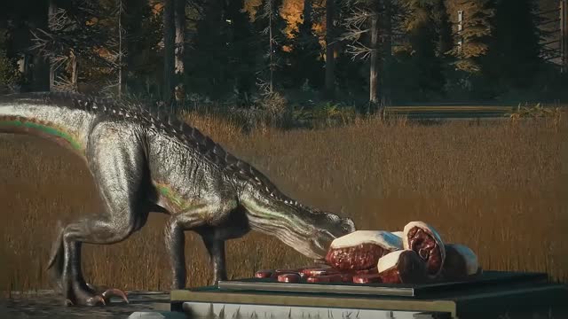 Carnataurus Toro vs Dominion Giganotosaurus, Indoraptor, Indominus Rex, Spinosaurus Dinosaurs Fight