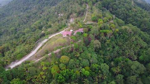 Aerial view in Monte de amore