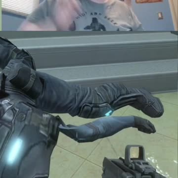 This npcs arm was bent like a noodle