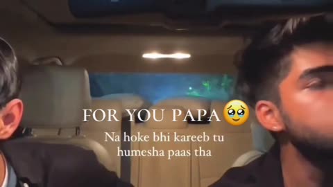 Tere Hawale song for my dad🥺❤