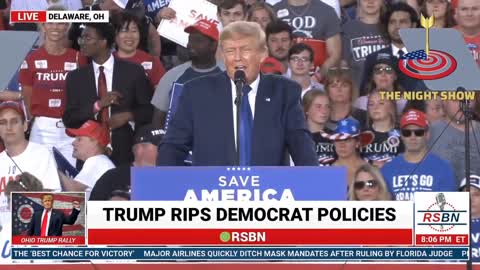 Highlights of President Donald Trump Rally in Delaware, OH 4/23/2022