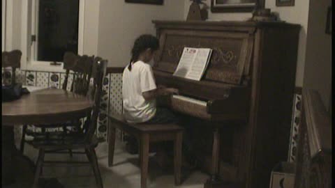 2003 Thor and Ingrid Playing Music