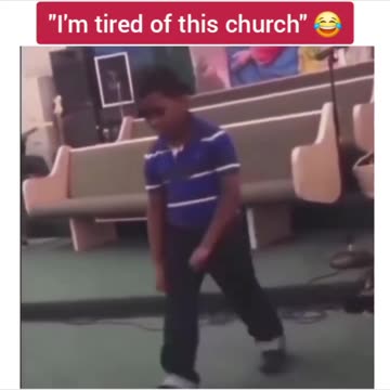 I’m tired of this chirch