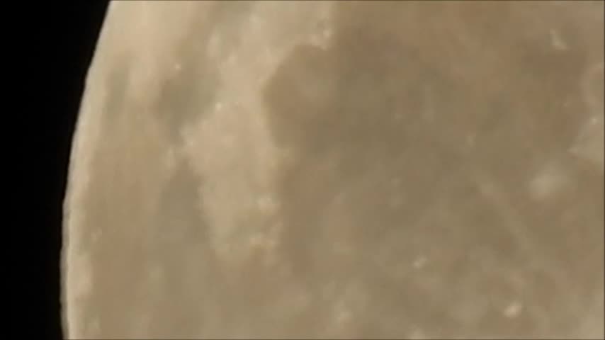 Strange Angle on The Moon Phase