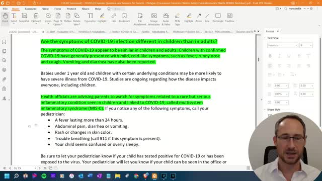 How Parents are Lied to about the Myocarditis Risk from COVID-19 Vaccines