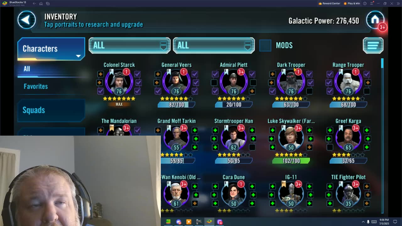 Star Wars Galaxy of Heroes F2P Day 70