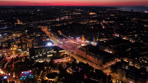 FLYING @ OVER @ DENMARK @ (4K