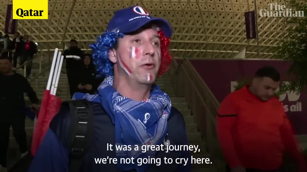 'The next one is for us': France fans reflect on their dramatic World Cup final defeat