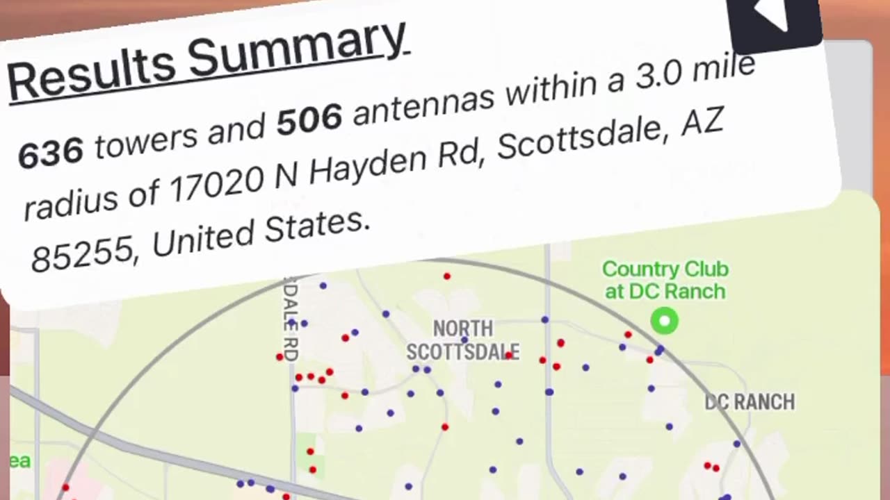 “ How many cell towers and antennas are near the home”