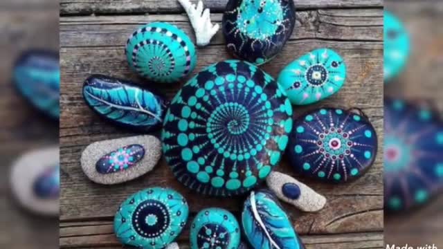 best inspirational pebble painting designs 2k22best stone art