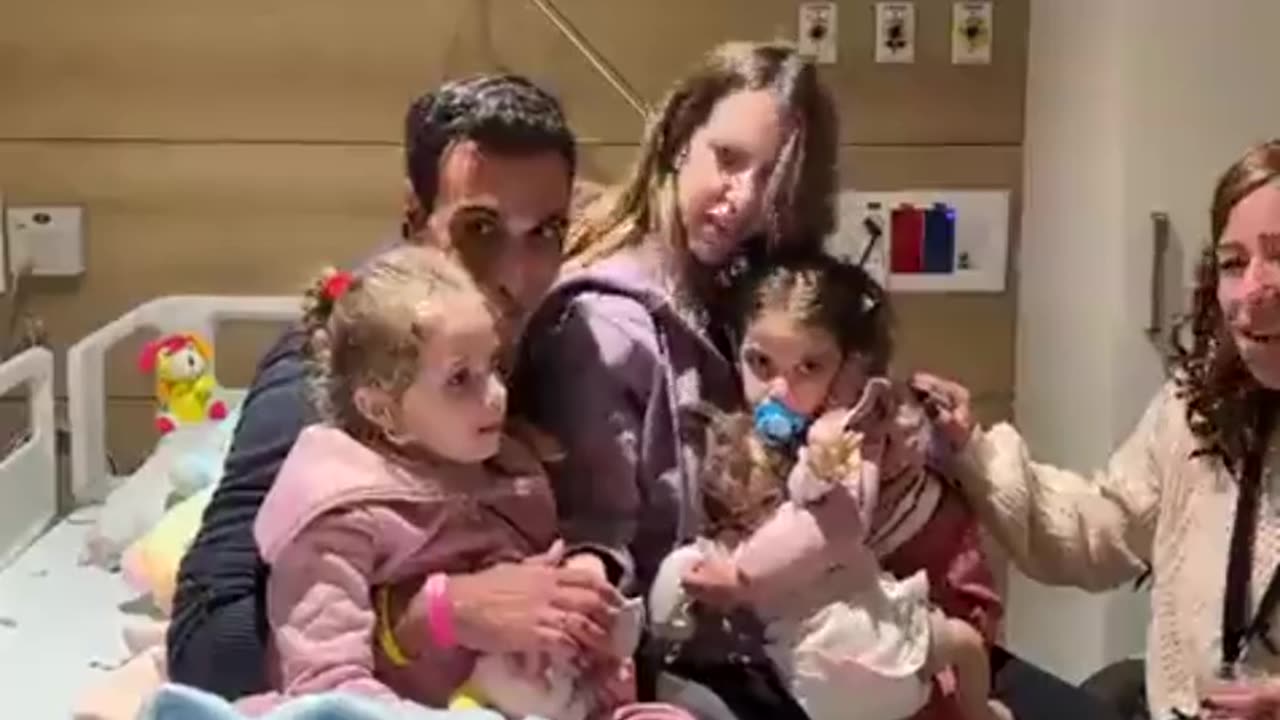 Israeli Father Reunited With Family Who Was Held Hostage By Hamas