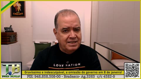 Gravíssimo e indesculpável, a omissão do governo em 8 de janeiro!