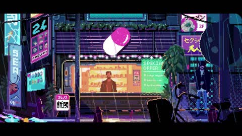 🤖Retro & Synthwave Cyberpunk 16bits sci-fi visuals By Kevin MacLeod