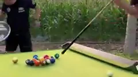 Funny billiards video Million Views