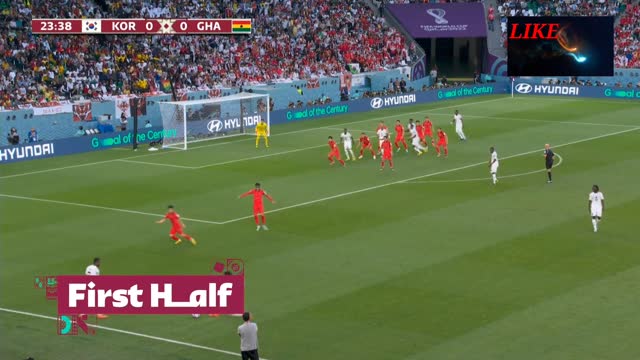 KOREA REPUBLIC VS GHANA FIFA WORLD CUP 2022 QATAR_HIGHLIGHT GOL