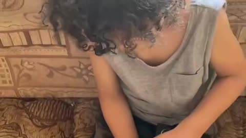 He Was so Happy