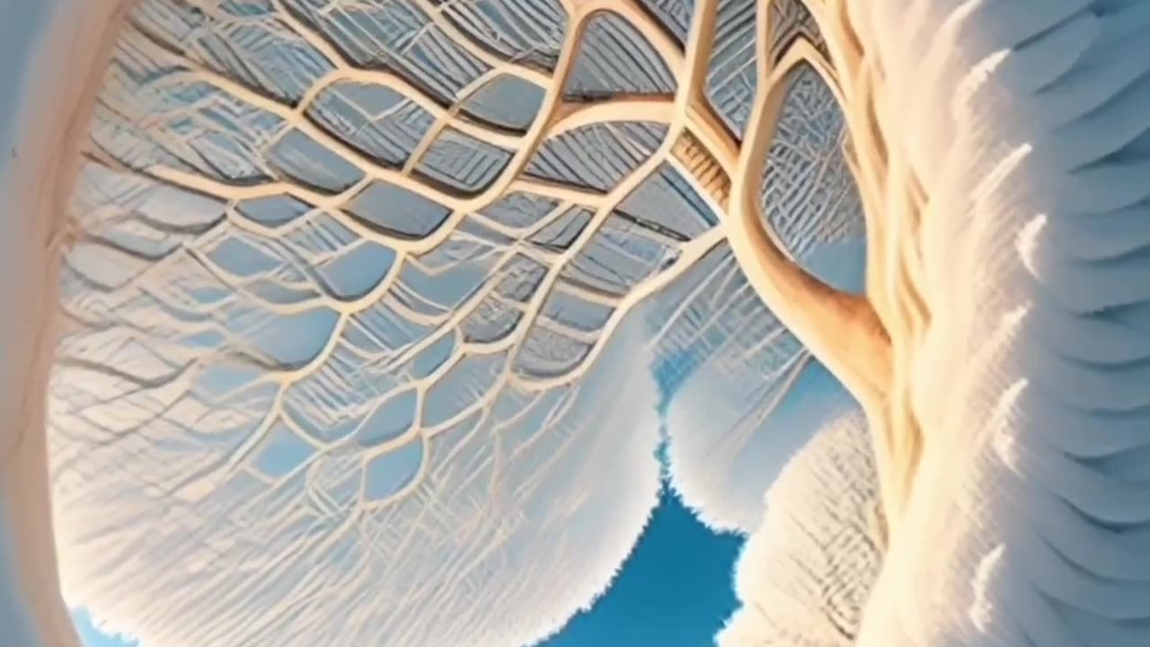 Magnificent shape Snow