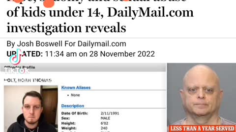 Thousands of sex offenders and pedophiles being released from prison