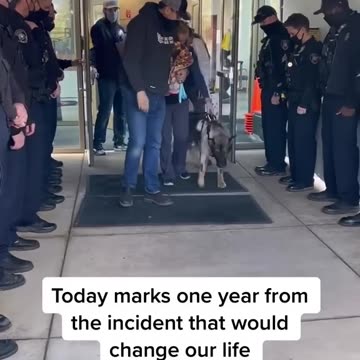 One year ago our lives were changed