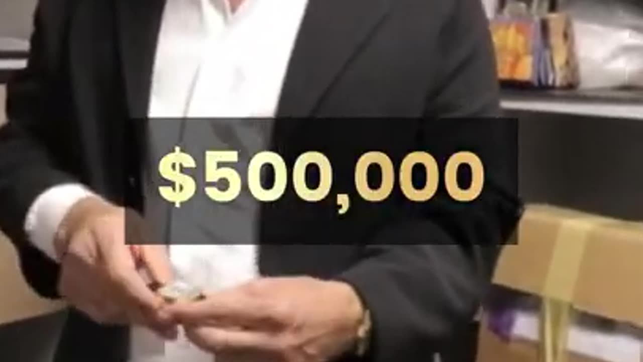 "Hidden Treasure Unearthed: Yossi Dina Discovers $500,000 Watch in an Unexpected Cardboard Box"