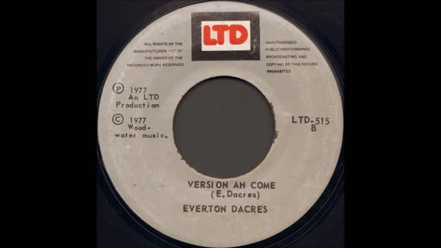 🎙️ Everton Dacres ‎– Jah Jah A Come