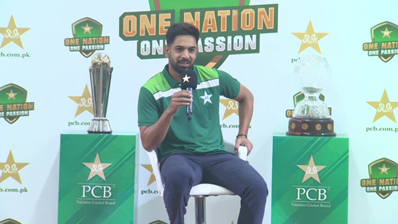 Haris Rauf,s Media itrection preor to team departure for icc men world cup