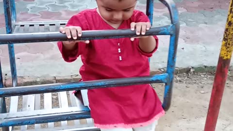 Baby on Swing