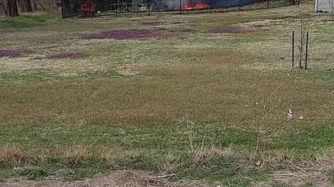 Don't burn a couch during high winds