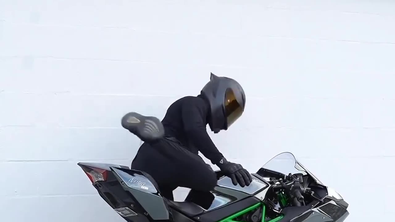 Kawasaki Ninja H2R is a high-performance motorcycle