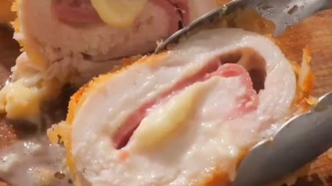 КУРИНЫЕ РУЛЕТЫ С СЫРОМ В ПАНИРОВКЕ (КОРДОН БЛЮ) 🥰