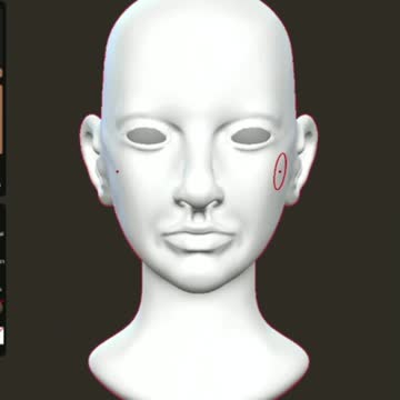 Nomad Sculpt head sculpting
