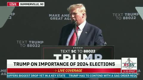 Trump on Biden Admin "They're evil. They're sick."