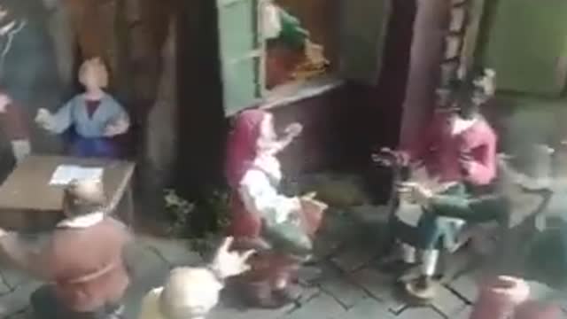 Nativity Scene in a Church in Rome, Do You see Something Wrong Here🤔🙏