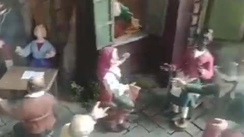 Nativity Scene in a Church in Rome, Do You see Something Wrong Here🤔🙏