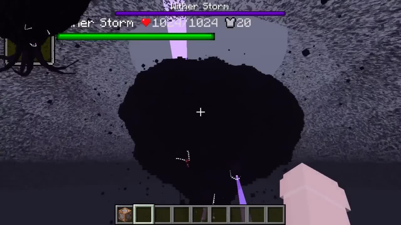 Herobrine Wither vs Wither Storm 7 STAGE in minecraft creepypasta4