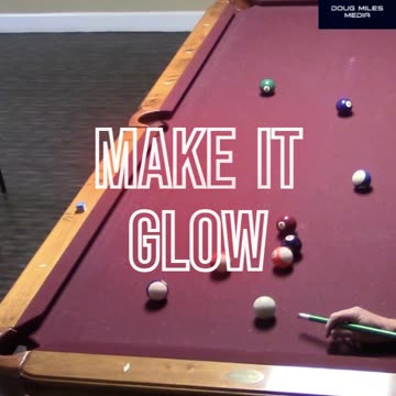 SHARP CUT INTO THE CORNER POCKET!