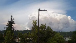 Pyrocumulus 2017 Looking North Williams Lake